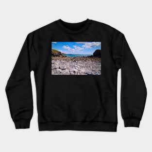 Beach, Rocks & Pebbles - Coastal Scenery - Stackpole Crewneck Sweatshirt